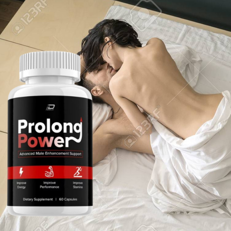 Prolong Power Pills Pour Hommes Advanced Ed T-Level Support Supplements 60 Cap