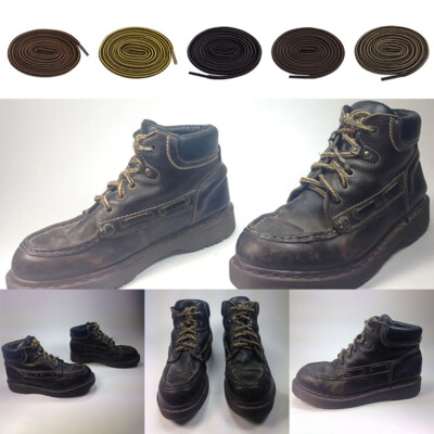 Strong Boot Laces 4 mm round LTT Caterpillar boot lace designs