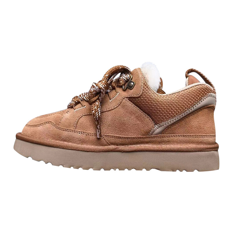 Femmes Baskets Chaudes Ugg Lowmel Chestnut Suede Nouveau Eu 35-40