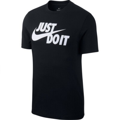 TSHIRT NIKE JDI SWOOSH AR5006 011 NERO
