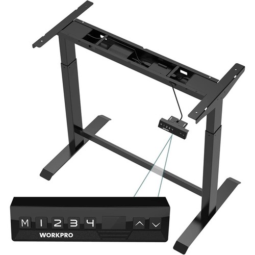 48" Electric Standing Desk, Height Adjustable with 48"x24" Wooden Top&Dual Motor