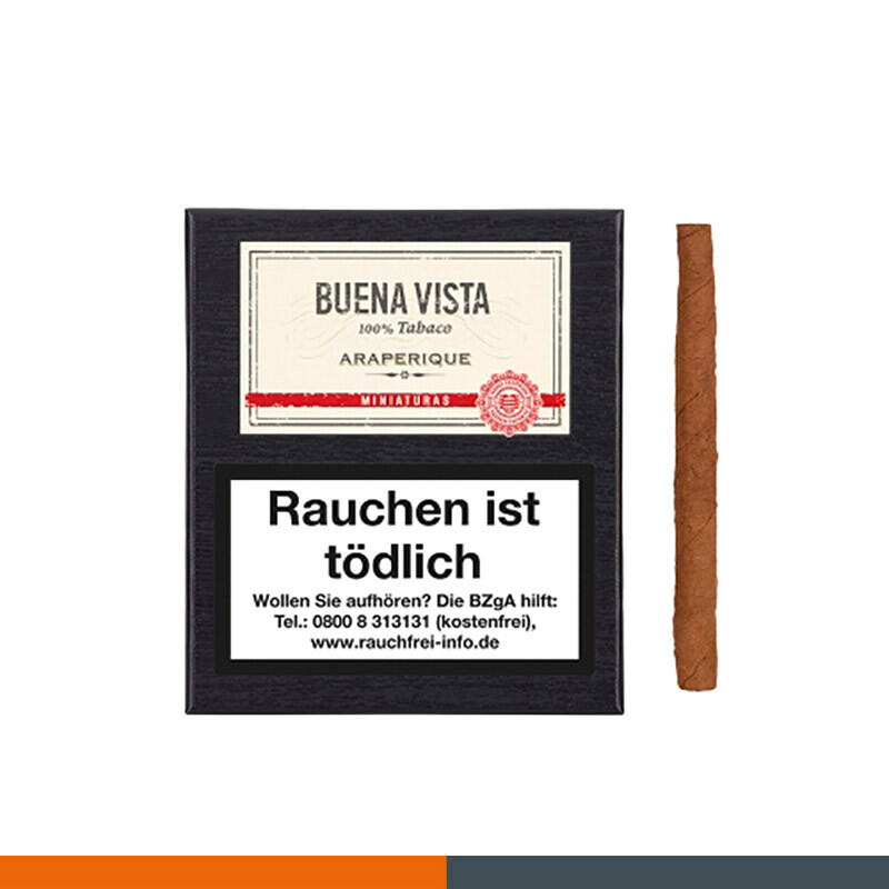 5 x Buena Vista Miniaturas 20 Zigarillos