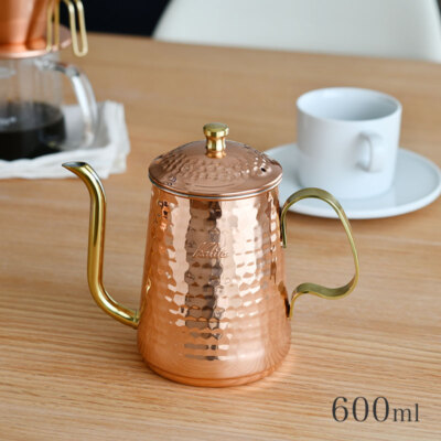 Kalita Coffee Pot Copper Narrow Mouth Nozzle 600ml Kalita Cu 600
