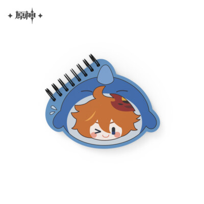 miHoYo Genshin Impact Tartaglia Teyvat Zoo Spiral Notebook Official Scratchpads