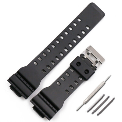 For Casioak GA-100/300 GD-100/110 G-8900/GW-8900 GLS-100 Resin Band Strap