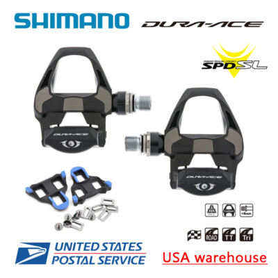 Shimano Dura Ace PD-R9100 Carbon SPD-SL Road Bike Pedals Clipless Cycling