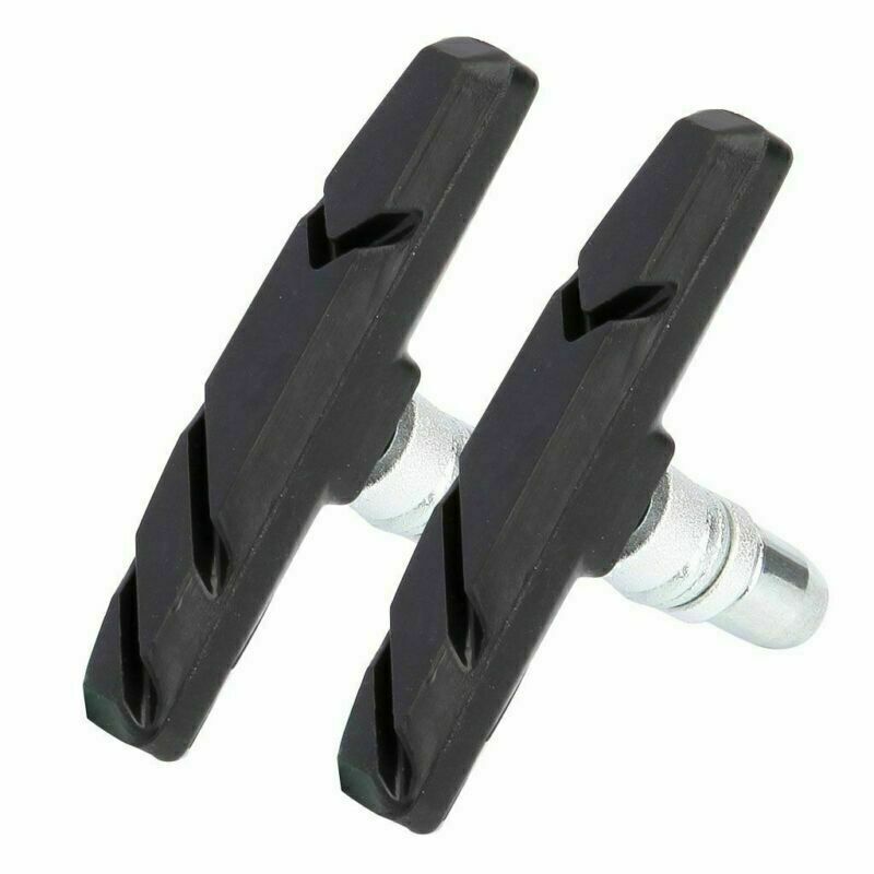 1-2Pairs Brake Pads Shoes for Shimano BMX Road Bike Bicycle Rubber Blocks