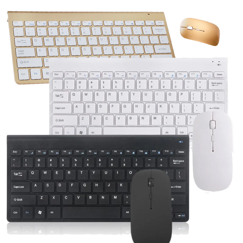 And Mouse Combo 2.4ghz Slim Quiet For Pc Windows