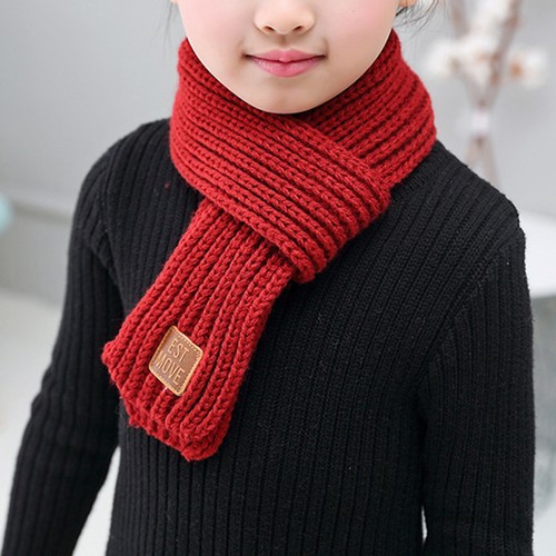 Kids Faux Fur Winter Scarf Thick Plush Neck Wrap Warmer For Boys Girls Age 3 12y Accessories Cold Weather