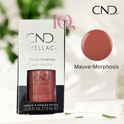 CND Shellac Dynamic Duality FALL 24 Gel Polish - Mauve-Morphosis