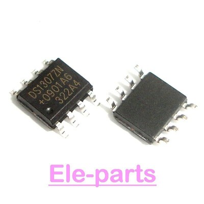 100 PCS DS1307ZN SOP-8 DS1307 1307 Serial Real Time Clock   -8 Chip IC #F5