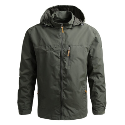 Winter Warm Herren Wasserdichte Softshelljacke Taktischer Hoodie Militärmäntel