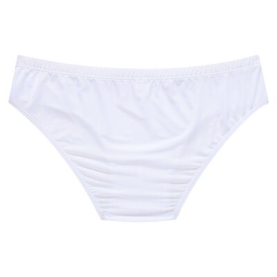 Men's Bikini Underpants Breathable Briefs Boxer Low-rise Nylon Shorts Underwear