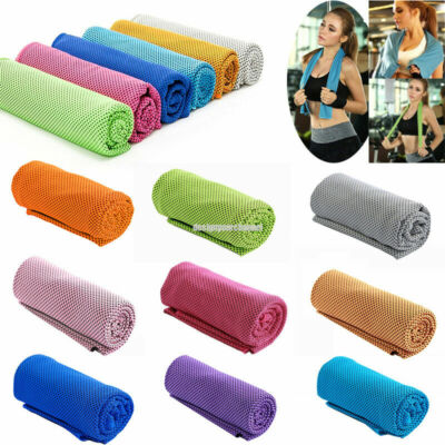 1x Fitness Dry Cooling Sports Towel For Gym Best Workout face Cool Sweat Towels