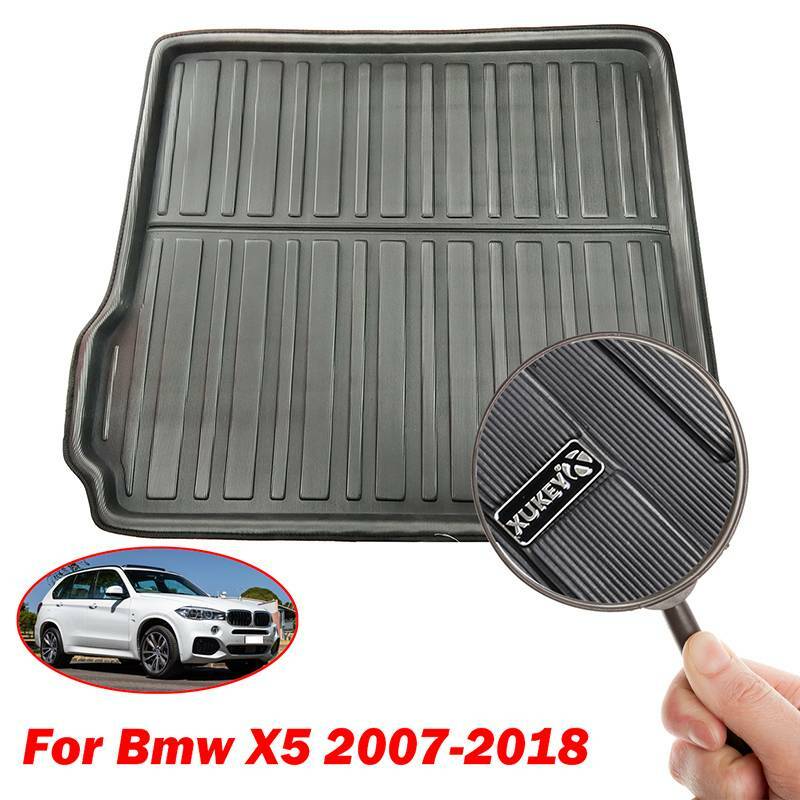 Rear Trunk Mat For BMW X5 E70 F15 20072017 Cargo Liner Boot Floor Tray Carpet eBay