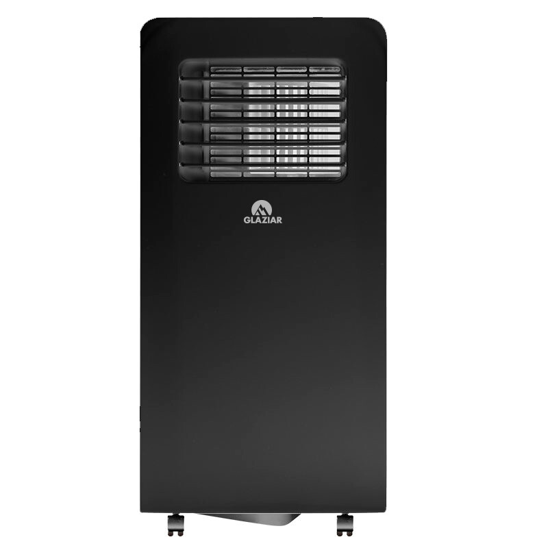 Glaziar Silence S25 Aire acondicionado portátil, color negro, hasta 25 m2