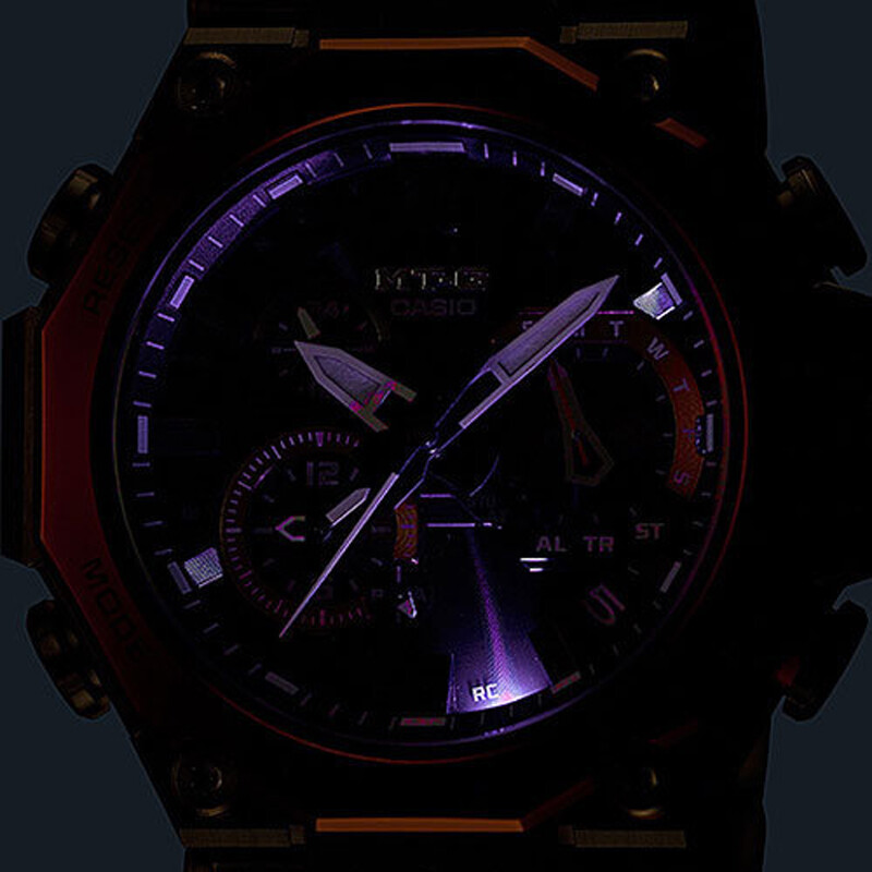 Pre-owned G-shock Casio  Mt-g Mtg-b2000b-1a2jf Bluetooth Mobile Link Atomic Solar Men Watch