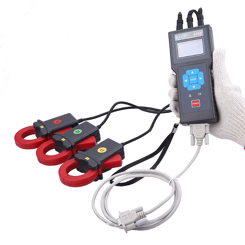 ETCR8300 Three-Channel Leakage/Current Monitoring Recorder