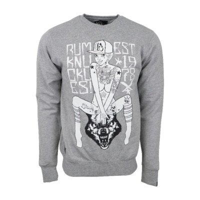 RUM KNUCKLES LADY WOLF MENS PULLOVER 