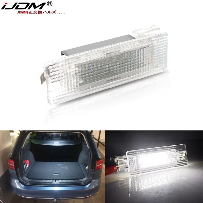 1PC Car white LED Luggage Compartment Trunk Boot Lights For VW Golf MK5 MK6 MK7
