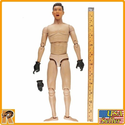 UN Chinese Peacekeepers - Nude Figure w/ Open Mouth - 1/6 Scale - Flagset Figure