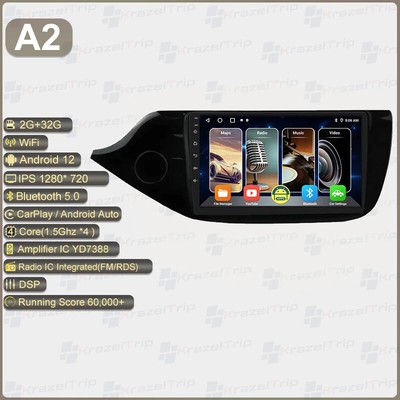 1280*720P Android Car Radio for Kia Ceed Cee'd 2 JD 2012 -2018 Carplay Auto DSP 