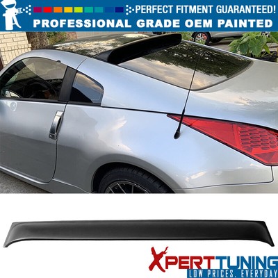 For 03-08 Nissan 350Z Coupe 2-Door PP Rear Roof Window Spoiler OE Painted Color