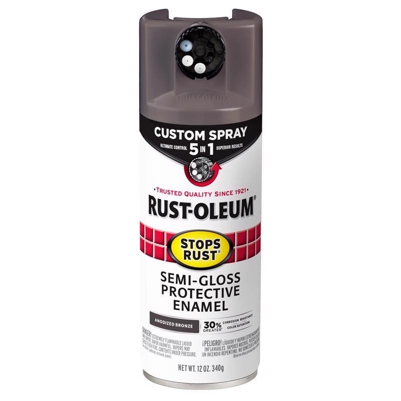 Rust-Oleum Stops Rust Custom Spray 5-in-1 Semi-Gloss ANODIZED ...