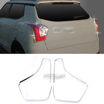Foglight Chrome Cover Molding Trim LH+RH for SSANGYONG 2015 2016 Tivoli