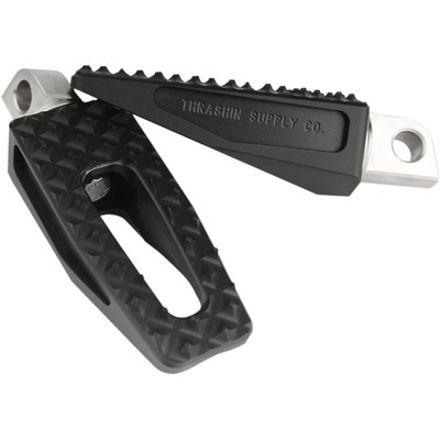Thrashin Supply Company Black P-54 FRONT Pegs Slims Grip '18 Harley FX TSC-2028-