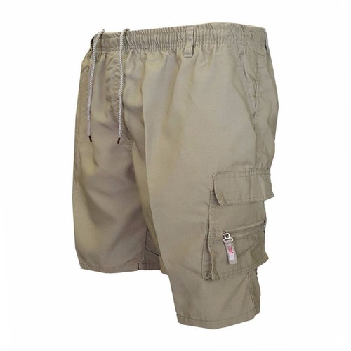 Men's Cargo Six 6 Pockets Pocket Shorts Casual Work Half