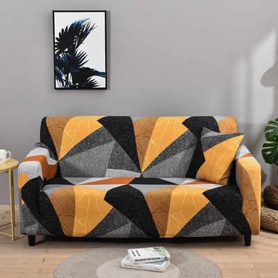 Elastic Slipcovers Modern Sofa Cover for Living Room Sectional Corner Protector