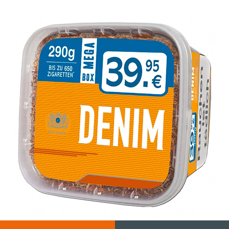2 x 220g Denim Volumentabak Eimer