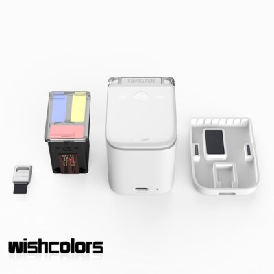 KONGTEN Handheld Mobile Printer Compact Size Portable Full Color Printer MBrush