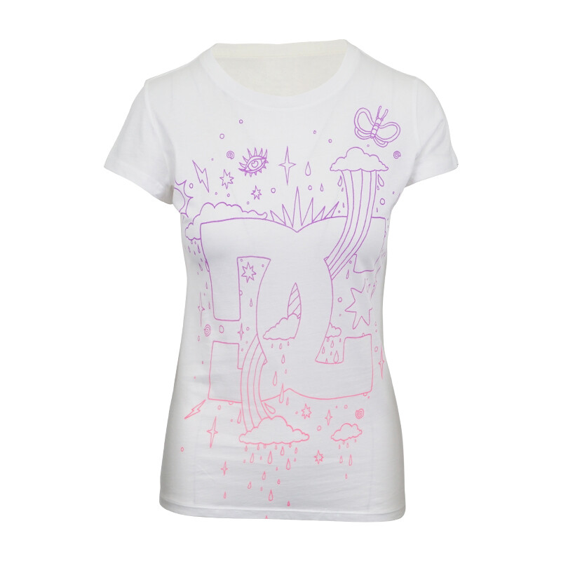 

DC SHOES ЖЕНСКАЯ БЕЛАЯ ФУТБОЛКА С ЛОГОТИПОМ, White