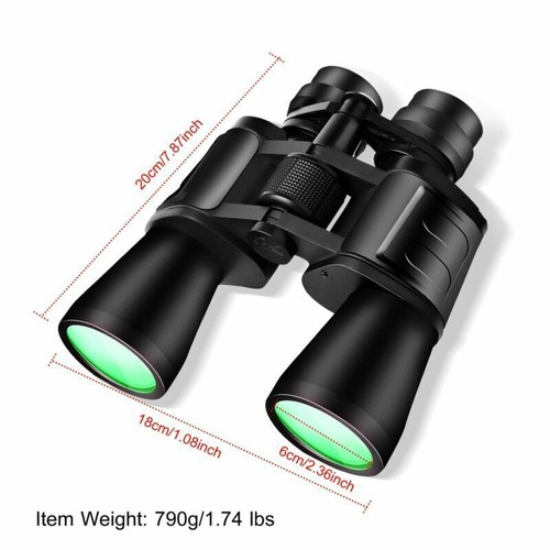 Zoom Binoculars Outdoor Travel Compact Telescope Hunting Day/Night Sightseeing