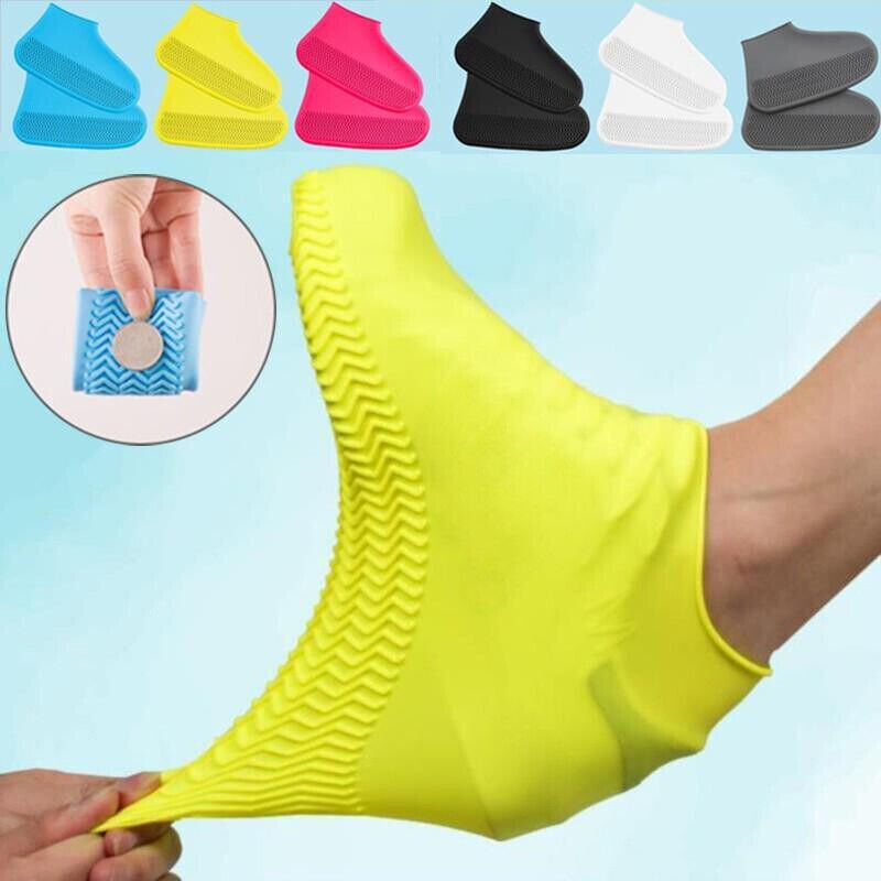 Copriscarpe Impermeabile Copertura Protezione In Silicone Antipioggia 28-34 cir