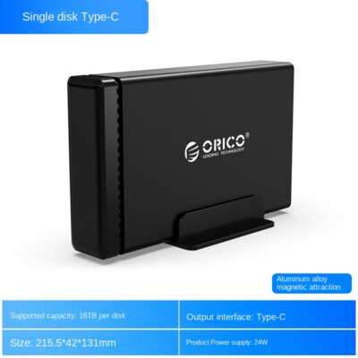 ORICO 3.5 Inch HDD cabinet multi bay USB3.0 /Type-C disk array raid mobile BOX