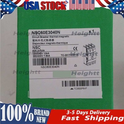 NSC60E3040N Schneider Molded Case Circuit Breaker NSC60E3040N in Box 1pcs