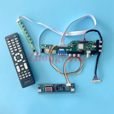 For LTM200KT03 2-CCFL 1600x900 HDMI+AV+USB LVDS 30P DVB-T2/C Controller card Kit