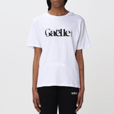 

Женская футболка GAELLE Paris GBDP16701 белая с логотипом E2023, White