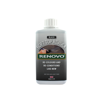 Renovo Stoff Cabrio-Verdeck Farbauffrischer schwarz 500 ml