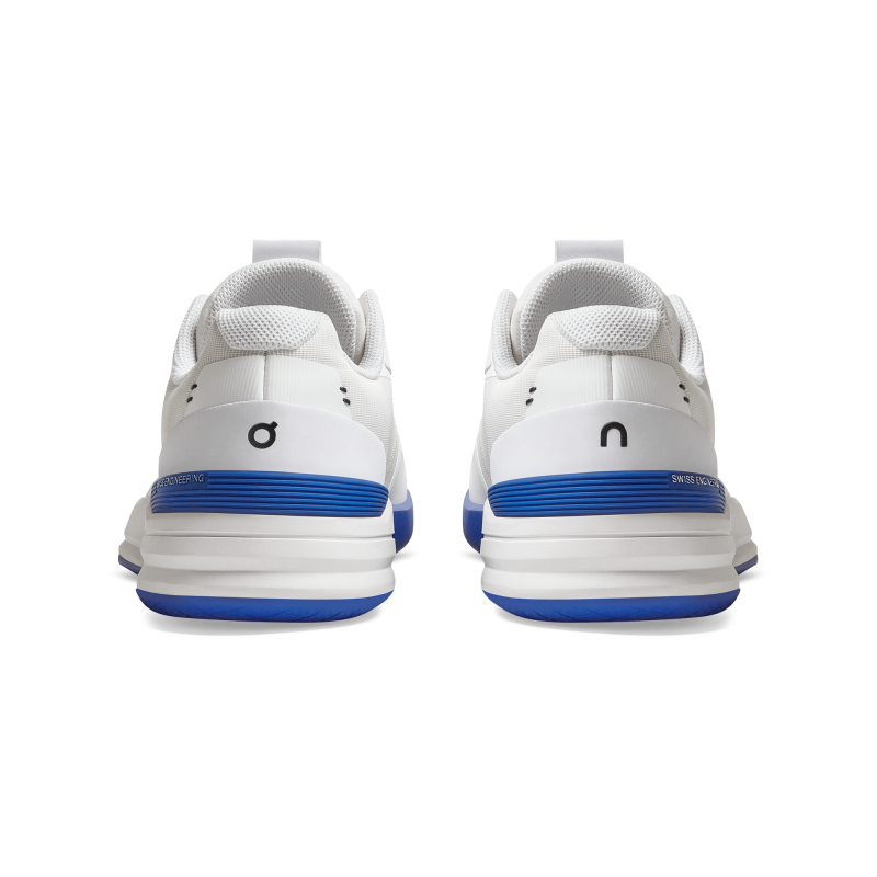 Pre-owned On Men's  The Roger Pro Tennis Shoes White Indigo 48.98721 Fast Free Shipping