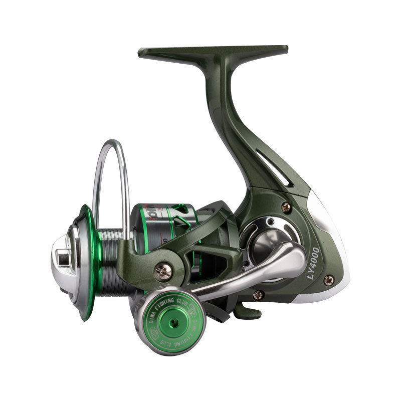Fishing Reel Metal Spinning Wheel Alloy Carved Wire Cup Low Resistance