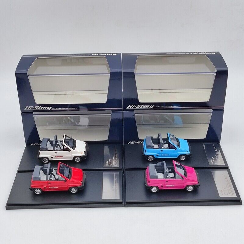 1/43 Hi-Story City Cabriolet 1984 HS286 Resin Model Car