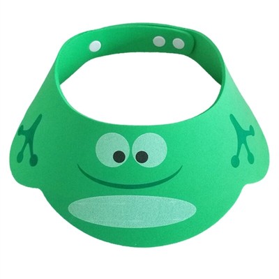 Adjustable Hat with Ear Protections Bathing Hat for Toddler Baby Kids
