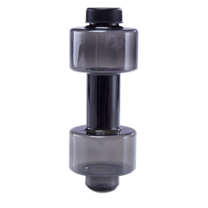 Dumbbell Plastic Bottle 550ML Sports Water Bottles Portable Leakproof Dumbb AA
