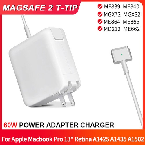 60W Mac Book Air Charger for Mac Book Pro 13-Inch 2012-2016 