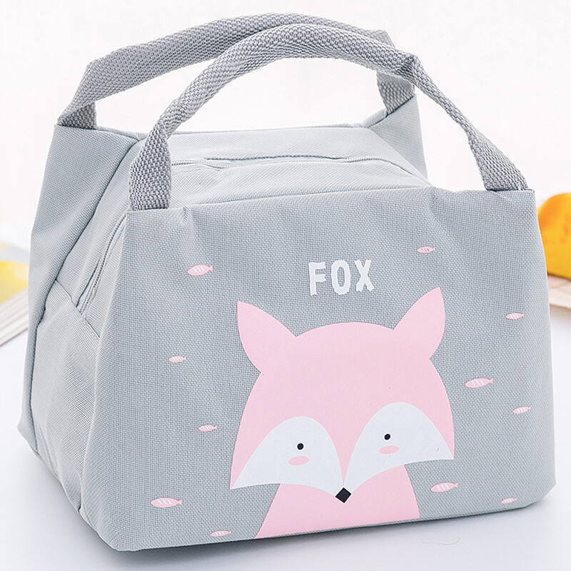 Adult Kid Portable Insulated Cooler Lunch Bags School Travel Picnic Storage Tote