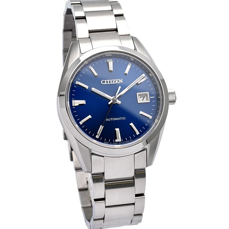 Pre-owned Citizen Mechanical Nb1050-59l Automatic Sapphire Glass Men Watch Made In Japan